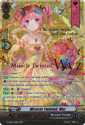 Miracle Twintail, Wyz (Wedding SP) (G-CB03/S13EN) - G-CB03: Blessing of Divas