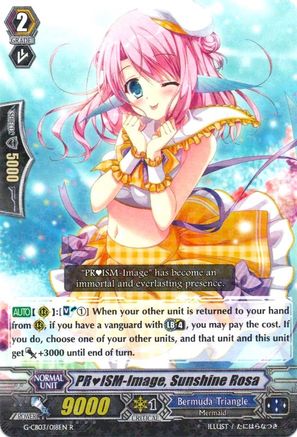 PRISM-Image, Sunshine Rosa (G-CB03/018EN) - G-CB03: Blessing of Divas