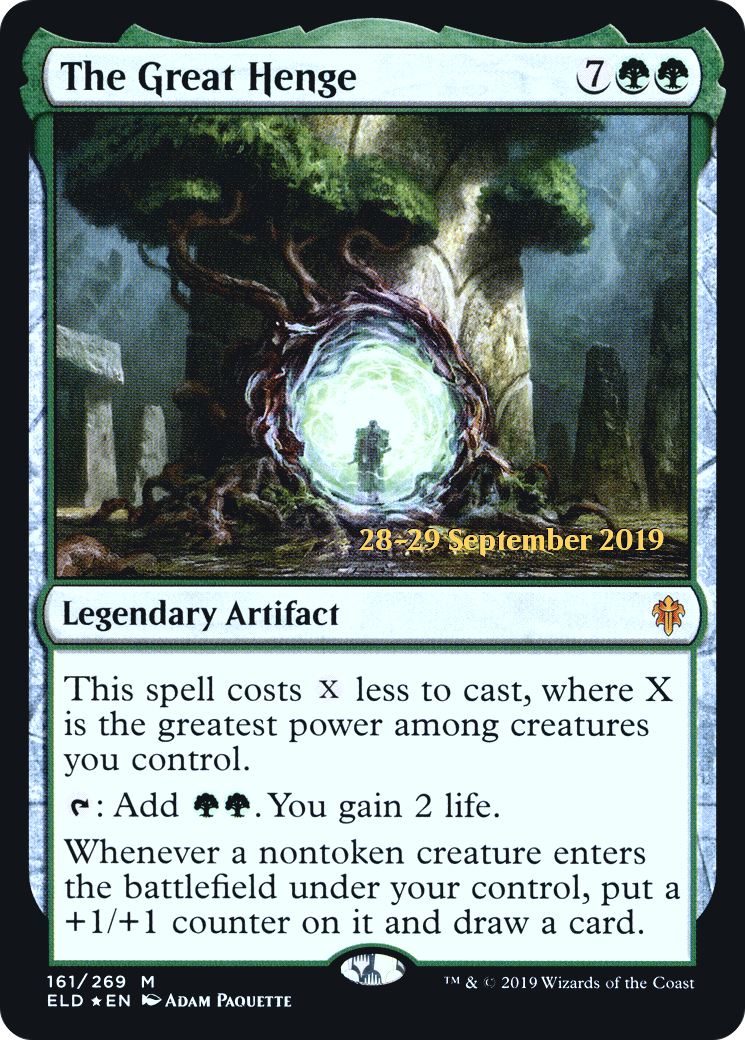 The Great Henge (PRE-161) - Throne of Eldraine Promos Foil