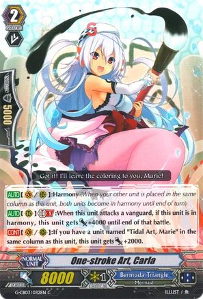 One-stroke Art, Carla (G-CB03/032EN) - G-CB03: Blessing of Divas