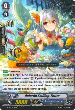 Colorful Smiling, Fratte (G-CB03/038EN) - G-CB03: Blessing of Divas