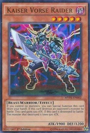 Kaiser Vorse Raider (MVP1-EN002) - The Dark Side of Dimensions Movie Pack 1st Edition