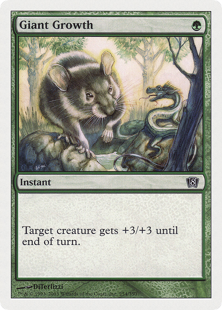 Giant Growth (8ED-254) - 8th Edition