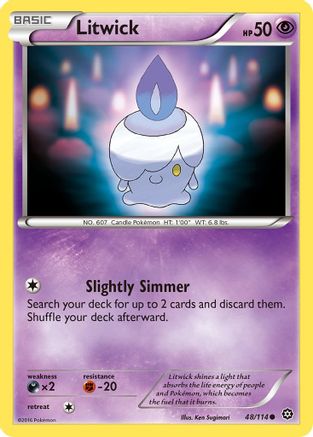 Litwick 048/114 XY Steam Siege - Common