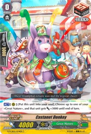 Castanet Donkey (G-TCB02/074EN) - G-TCB02: The GENIUS STRATEGY