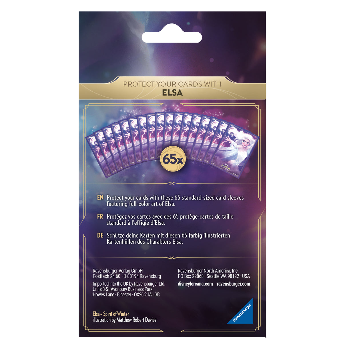 Card Sleeves (Elsa / 65-Pack)