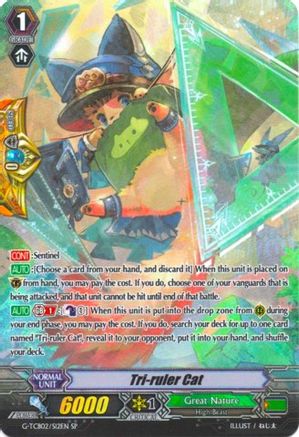 Tri-ruler Cat (SP) (G-TCB02/S12EN) - G-TCB02: The GENIUS STRATEGY