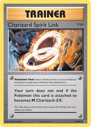 Charizard Spirit Link 075/108 XY Evolutions - Uncommon