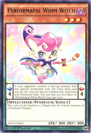 Performapal Whim Witch (INOV-EN002) - Invasion: Vengeance Unlimited