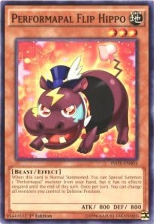 Performapal Flip Hippo (INOV-EN003) - Invasion: Vengeance Unlimited