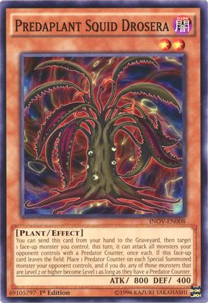Predaplant Squid Drosera (INOV-EN008) - Invasion: Vengeance 1st Edition