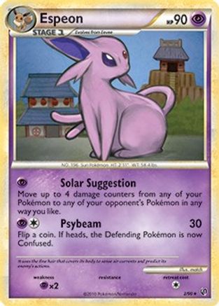 Espeon 002/090 Deck Exclusives - Rare