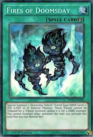 Fires of Doomsday (DESO-EN043) - Destiny Soldiers 1st Edition
