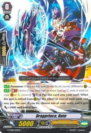 Dragprince, Rute (G-TD10/013EN) - G-TD10: Ritual of Dragon Sorcery