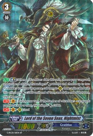 Lord of the Seven Seas, Nightmist (SP) (G-RC01/S11EN) - G-RC01: Revival Collection