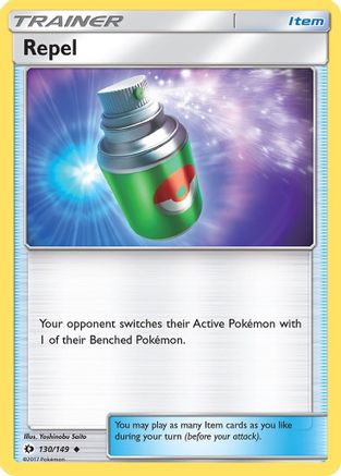 Repel 130/149 SM Base Set - Uncommon