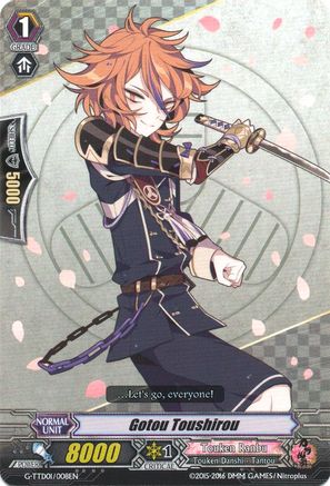 Gotou Toushirou (G-TTD01/008EN) - G-TTD01: Touken Ranbu (ONLINE)