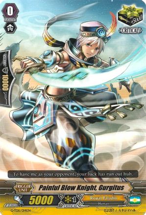 Painful Blow Knight, Gurgitus (G-TD11/014EN) - G-TD11: Divine Knight of Heavenly Decree