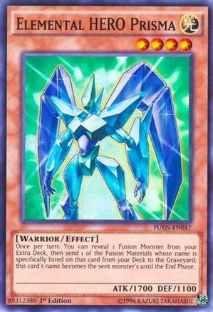 Elemental HERO Prisma (FUEN-EN047) - Fusion Enforcers Unlimited