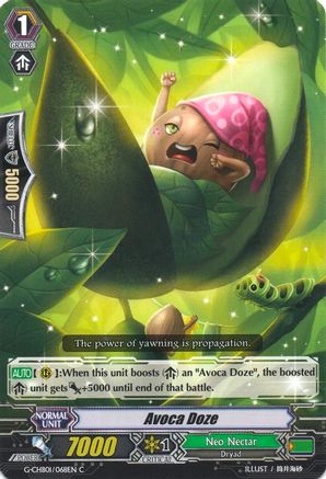 Avoca Doze (G-CHB01/068EN) - G-CHB01: TRY3 NEXT