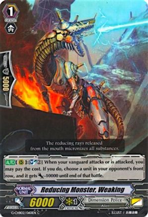 Reducing Monster, Weaking (G-CHB02/060EN) - G-CHB02: We ARE!!! Trinity Dragon