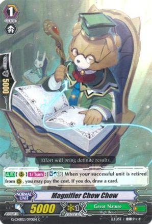 Magnifier Chow Chow (G-CHB02/070EN) - G-CHB02: We ARE!!! Trinity Dragon