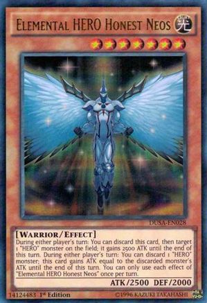 Elemental HERO Honest Neos (DUSA-EN028) - Duelist Saga 1st Edition