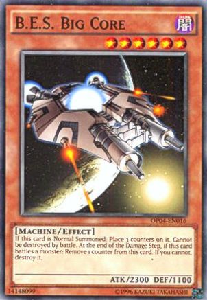 B.E.S. Big Core (OP04-EN016) - OTS Tournament Pack 4 Unlimited