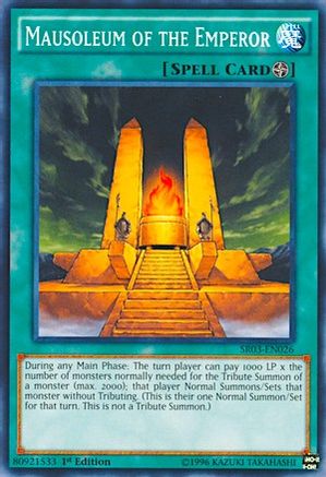 Mausoleum of the Emperor (SR03-EN026) - Structure Deck: Machine Reactor Unlimited