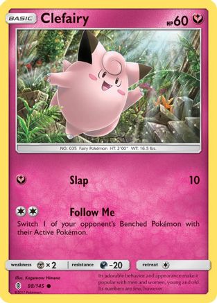 Clefairy 088/145 SM Guardians Rising - Common