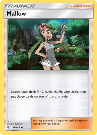 Mallow 127/145 - Reverse Holofoil SM Guardians Rising - Uncommon
