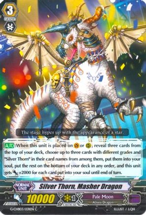 Silver Thorn, Masher Dragon (G-CHB03/031EN) - G-CHB03: Rummy Labyrinth Under the Moonlight