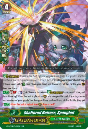 Sheltered Heiress, Spangled (G-FC04/047EN) - Fighters Collection 2017