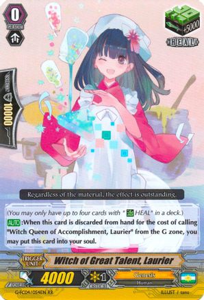 Witch of Great Talent, Laurier (G-FC04/054EN) - G-FC04: Fighters Collection 2017