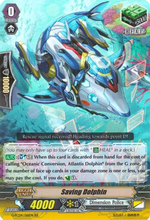 Saving Dolphin (G-FC04/061EN) - Fighters Collection 2017