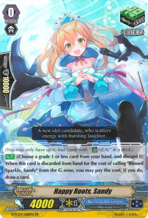 Happy Roots, Sandy (G-FC04/068EN) - G-FC04: Fighters Collection 2017