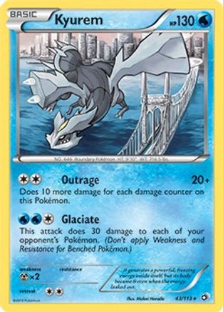 Kyurem 43/113 (BW Legendary Treasures) 043/113 Deck Exclusives - Rare