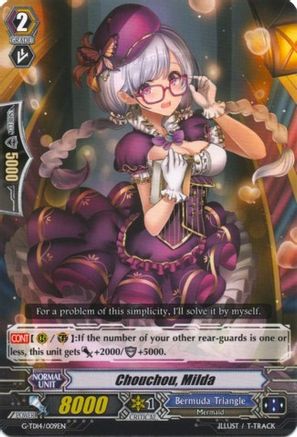 Chouchou, Milda (G-TD14/009EN) - G-TD14: Debut of the Divas