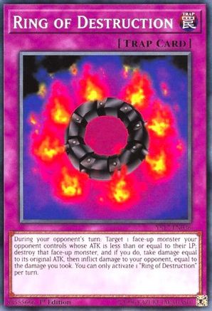 Ring of Destruction (YS17-EN036) - Starter Deck: Link Strike 1st Edition
