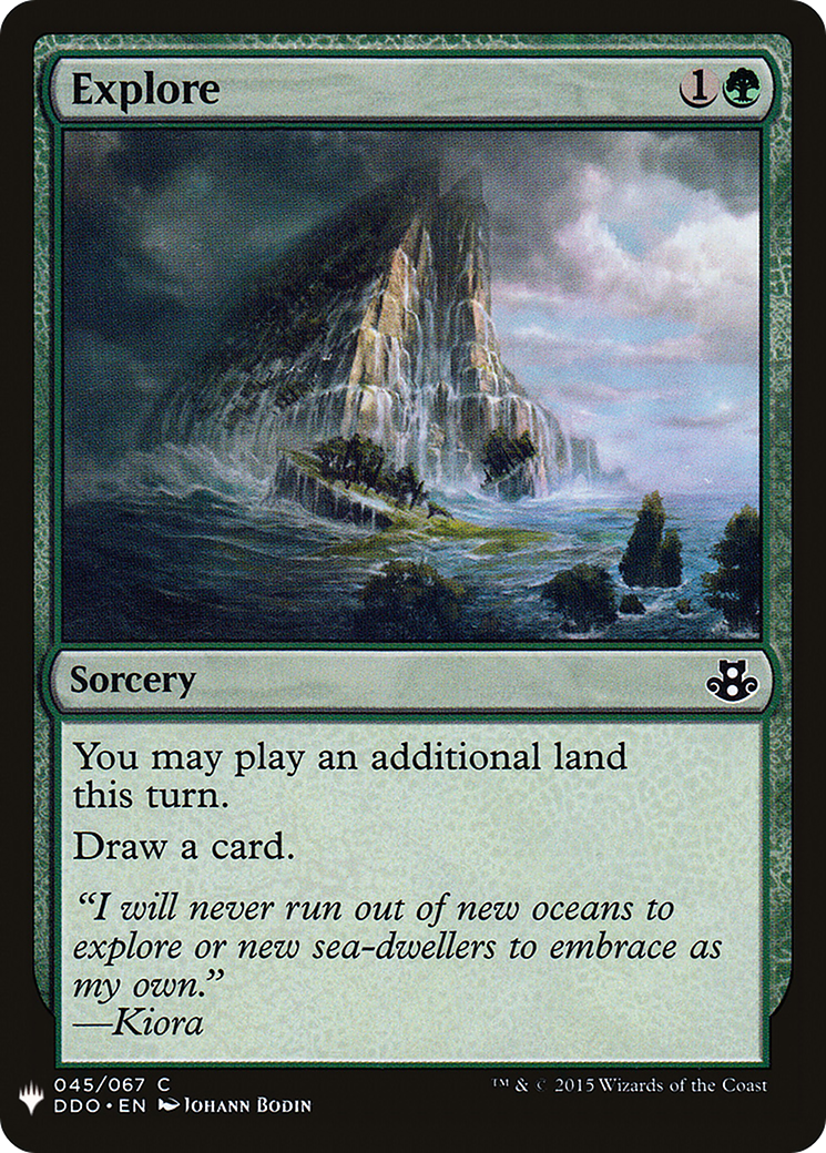 Explore (LIST-045) - The List