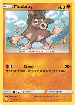 Mudbray 077/147 SM Burning Shadows - Common