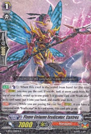 Flame Column Eradicator, Castres (G-BT12/041EN) - G-BT12: Dragon King's Awakening