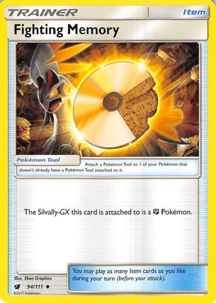 Fighting Memory 094 - Reverse Holofoil SM Crimson Invasion - Uncommon