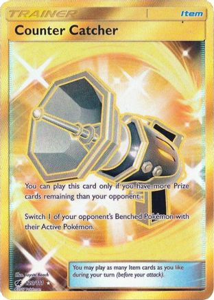 Counter Catcher (Secret) 120/111 - Holofoil SM Crimson Invasion - Secret Rare