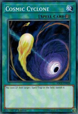 Cosmic Cyclone (SDCL-EN029) - Structure Deck: Cyberse Link 1st Edition