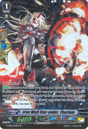 Iron Wall Star-vader, Thorium (SP) (G-CB06/S08EN) - G-CB06: Rondeau of Chaos and Salvation