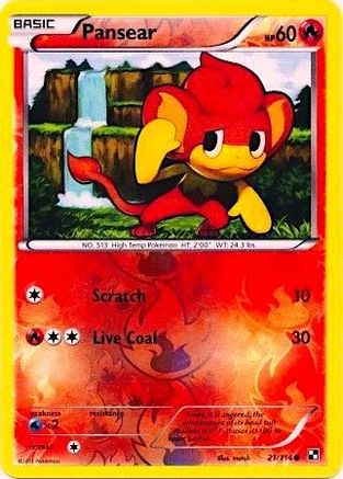 Pansear 021/114 - Reverse Holofoil Miscellaneous Cards & Products - Promo