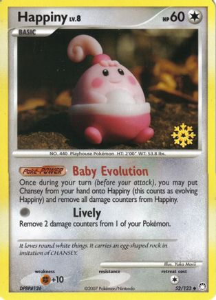 Happiny 052/123 Countdown Calendar Promos - Promo