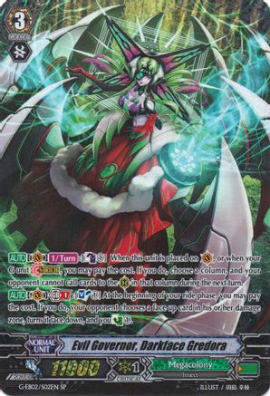 Evil Governor, Darkface Gredora (SP) (G-EB02/S02EN) - G-EB02: The AWAKENING ZOO