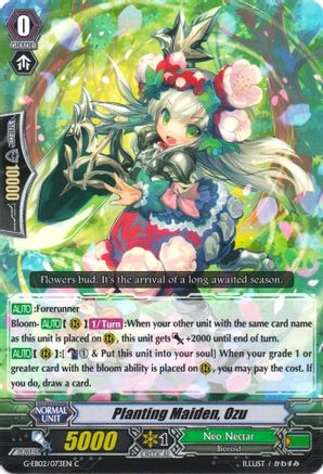 Planting Maiden, Ozu (G-EB02/073EN) - G-EB02: The AWAKENING ZOO